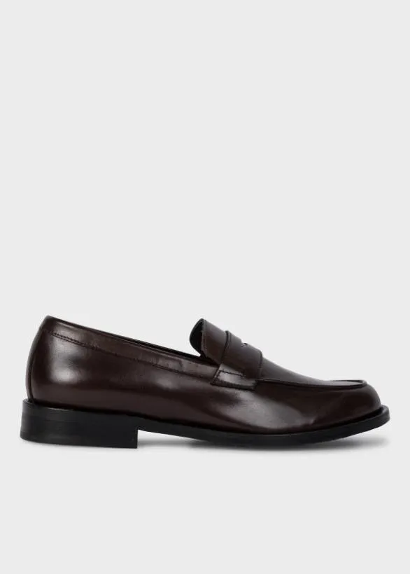 Paul Smith Loafers Leather 039Domingo039 Loafers Dark Brown 8211 Mens