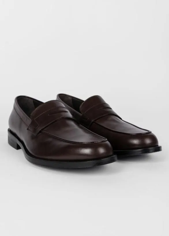 Paul Smith Loafers Leather 039Domingo039 Loafers Dark Brown 8211 Mens