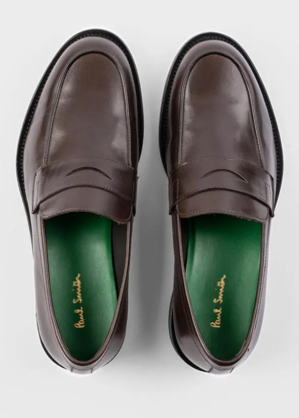 Paul Smith Loafers Leather 039Domingo039 Loafers Dark Brown 8211 Mens