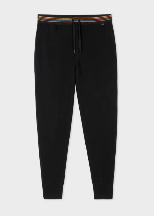 Paul Smith Loungewear 039Artist Stripe039 Lounge Pants Black 8211 Mens