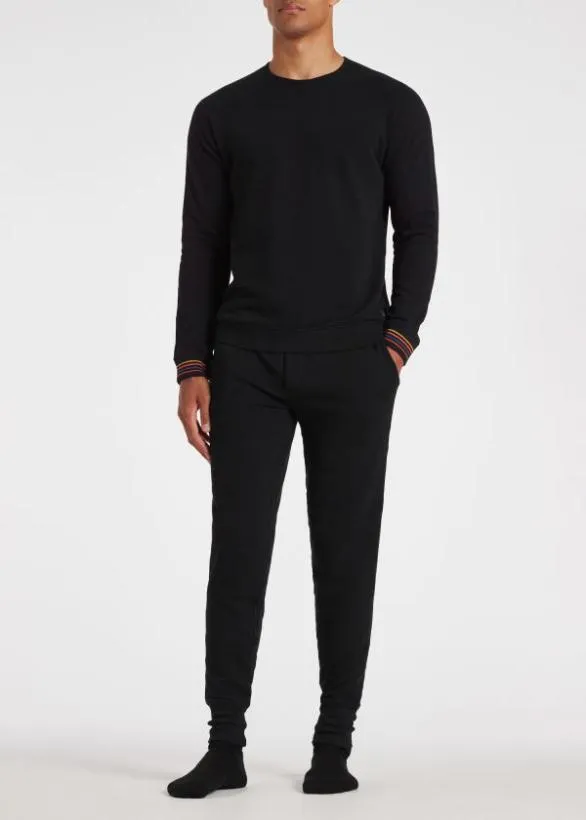 Paul Smith Loungewear 039Artist Stripe039 Lounge Pants Black 8211 Mens