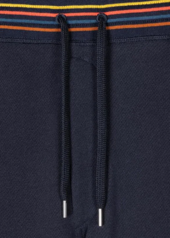 Paul Smith Loungewear 039Artist Stripe039 Lounge Shorts Navy 8211 Mens