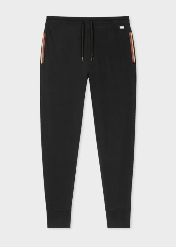 Paul Smith Loungewear Jersey Lounge Pants Black 8211 MensHome