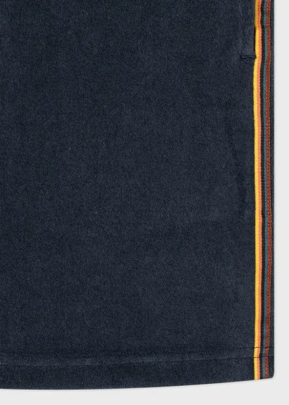 Paul Smith Loungewear Towelling Lounge Shorts Navy 8211 Mens