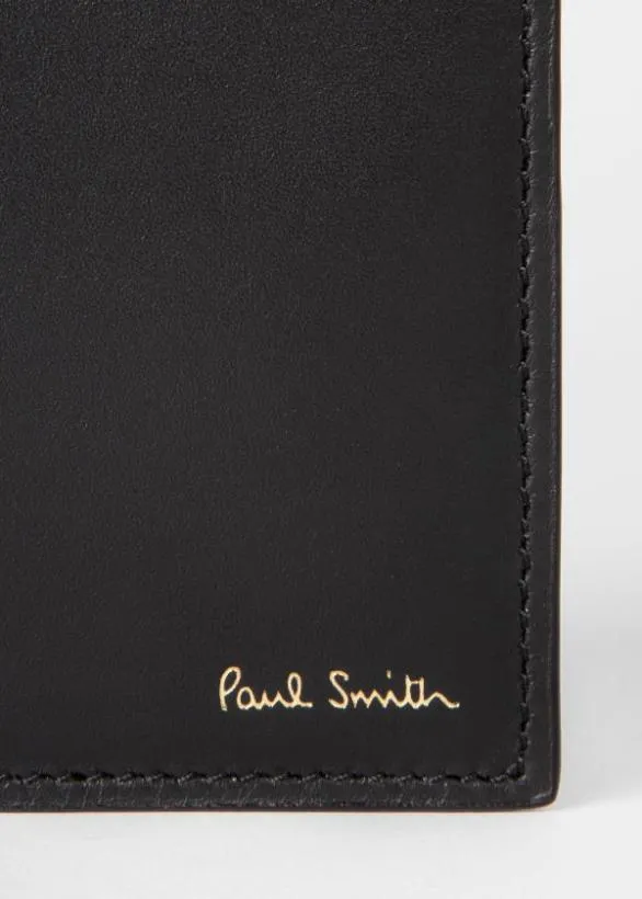 Paul Smith Monogrammed Gifts Leather 039Signature Stripe039 Interior Billfold And Coin Wallet Signature Stripe 8211 Mens