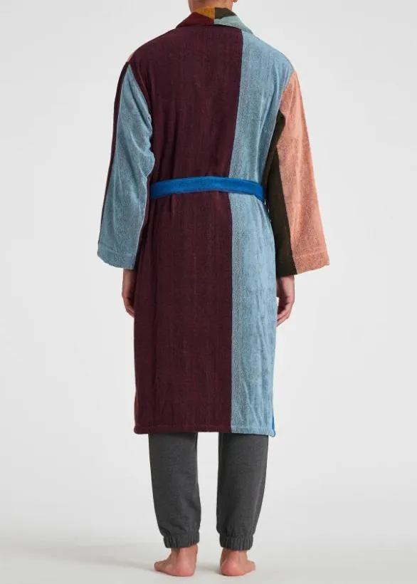 Paul Smith Nightwear 039Artist Stripe039 Dressing Gown Multicolour 8211 MensHome