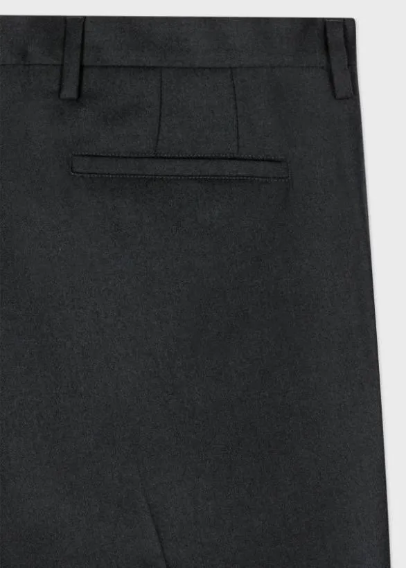 Paul Smith Pants SlimFit CashmereBlend Pants Dark Green 8211 Mens