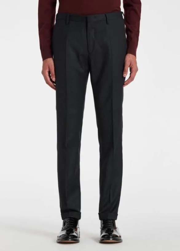Paul Smith Pants SlimFit CashmereBlend Pants Dark Green 8211 Mens