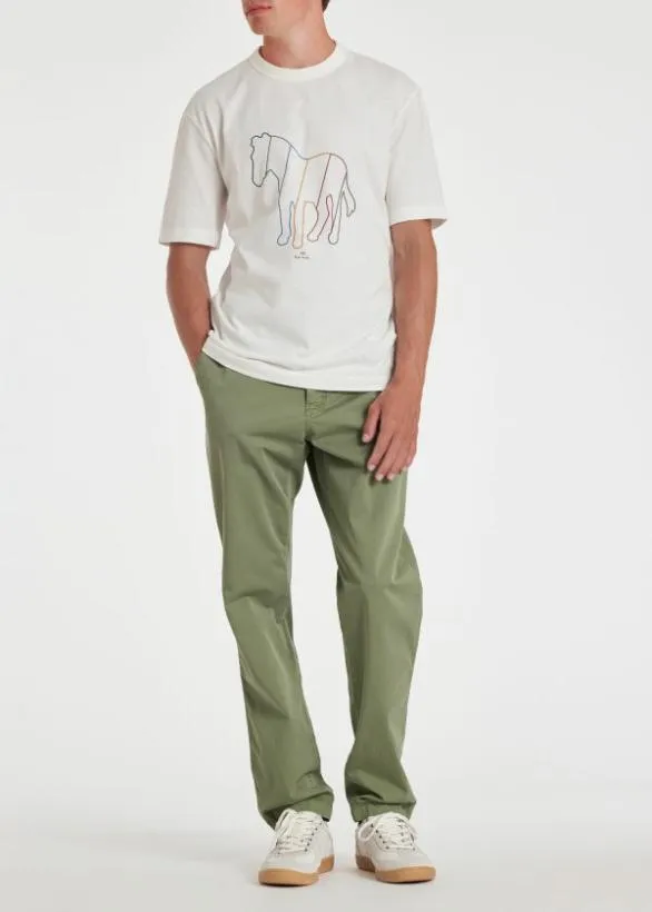 Paul Smith Pants StretchCotton Chinos Khaki 8211 Mens