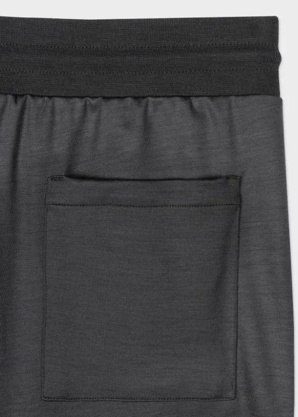 Paul Smith Pants Washable Wool 039Signature Stripe039 Sweatpants Dark Green 8211 Mens