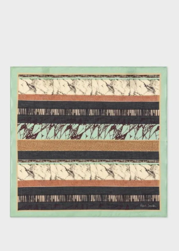 Paul Smith Pocket Squares 039Assembled Stripe039 Pocket Square Multicolour 8211 Mens Paul Smith Pocket Squares 039Assembled Stripe039 Pocket Square Multicolour 8211 Mens