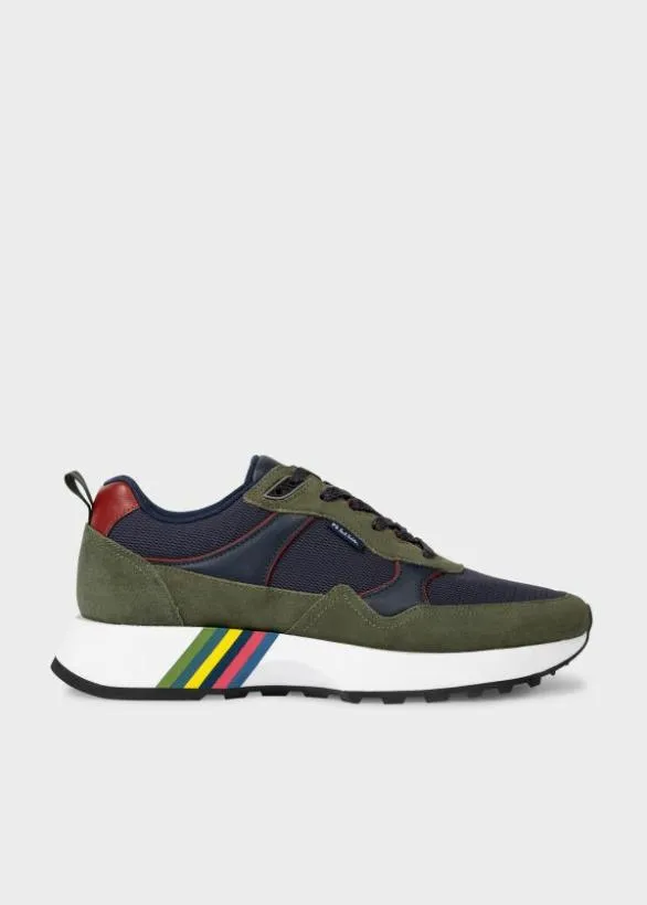 Paul Smith Sneakers 039Belair039 Trainers Green 8211 Mens