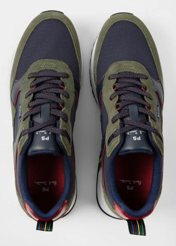 Paul Smith Sneakers 039Belair039 Trainers Green 8211 Mens
