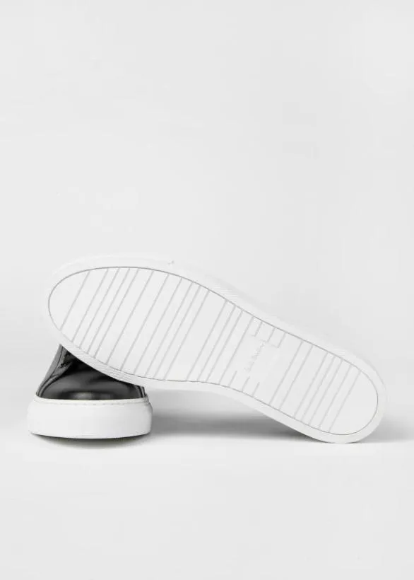 Paul Smith Sneakers Leather 039Beck039 Sneakers With 039Signature Stripe039 Heel Panels Black 8211 Mens