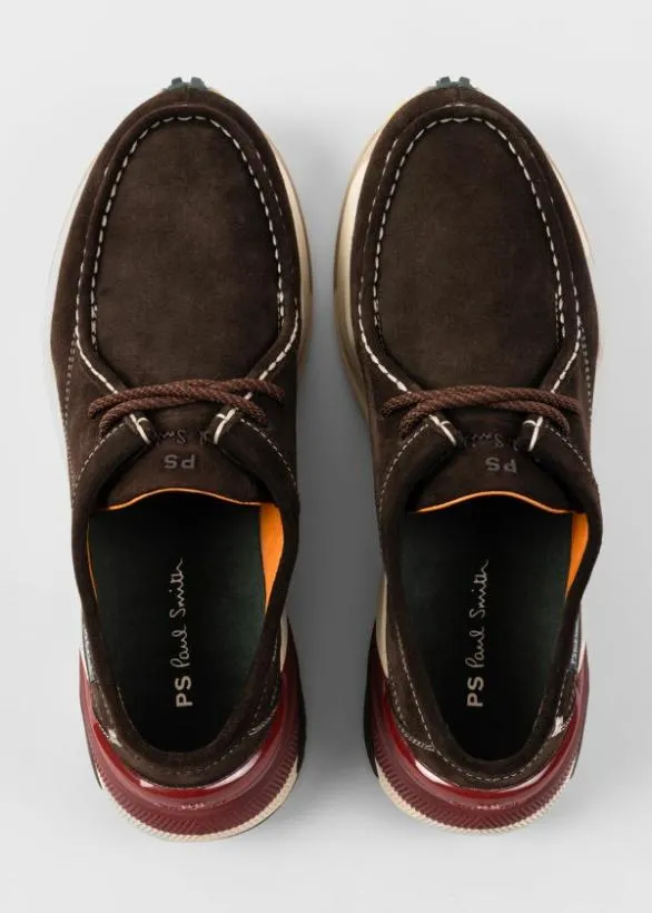 Paul Smith Sneakers Suede 039Stirling039 Shoes Brown 8211 Mens