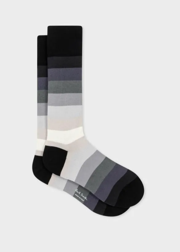 Paul Smith Socks Mixed Pattern Socks Three Pack Multicolour 8211 Mens