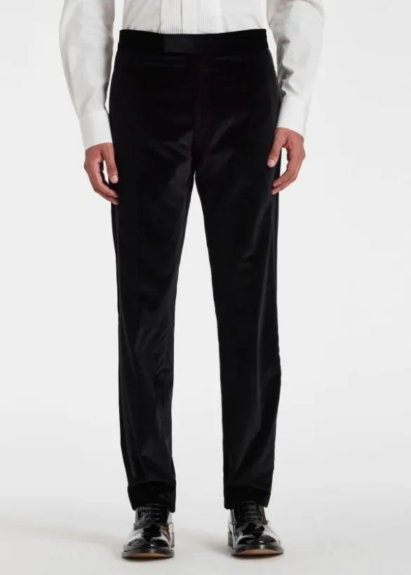 Paul Smith Suits Velvet Evening Suit Black 8211 Mens Paul Smith Suits Velvet Evening Suit Black 8211 Mens