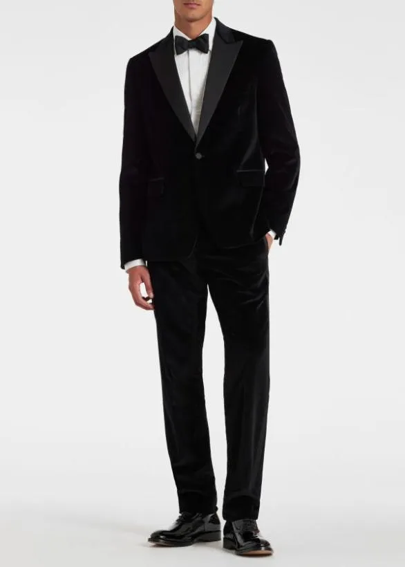 Paul Smith Suits Velvet Evening Suit Black 8211 Mens Paul Smith Suits Velvet Evening Suit Black 8211 Mens