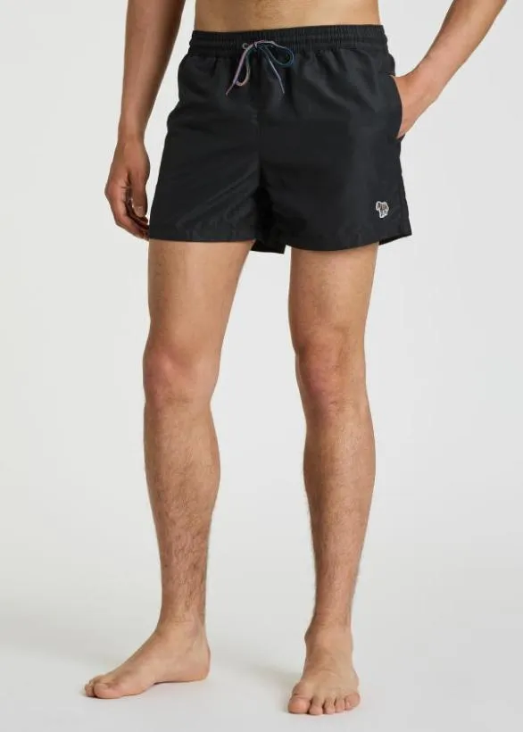 Paul Smith Swimwear 039Zebra039 Logo Swim Shorts Black 8211 Mens