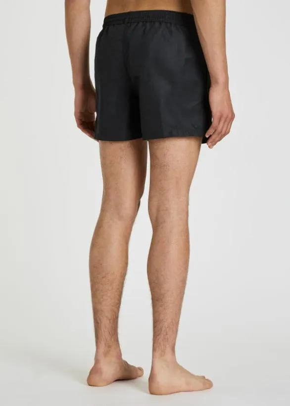 Paul Smith Swimwear 039Zebra039 Logo Swim Shorts Black 8211 Mens