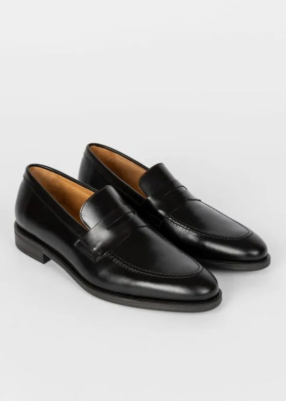 Paul Smith Tailoring Leather 039Remi039 Loafers Dark Brown 8211 Mens
