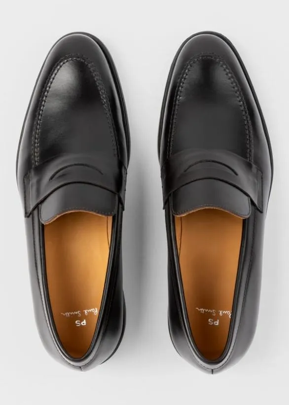 Paul Smith Tailoring Leather 039Remi039 Loafers Dark Brown 8211 Mens