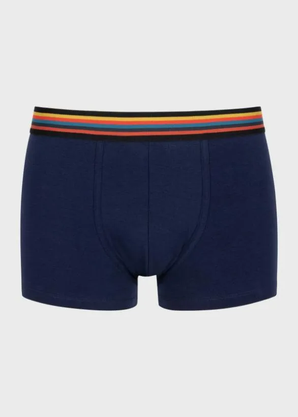 Paul Smith Underwear 039Artist Stripe039 Boxer Briefs Three Pack Navy 8211 Mens