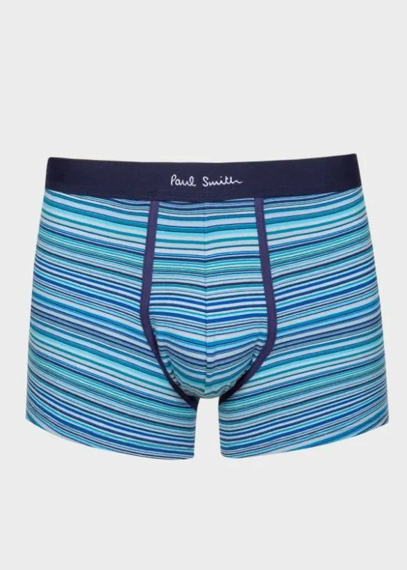 Paul Smith Underwear 039Signature Stripe039 Long Boxer Briefs Three Pack Signature Stripe 8211 Mens