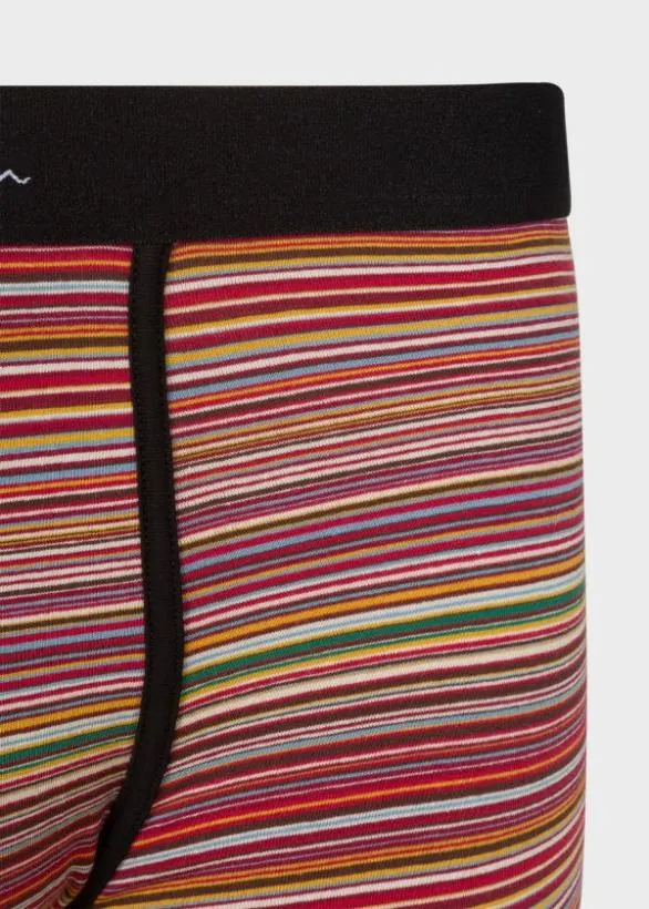 Paul Smith Underwear 039Signature Stripe039 LowRise Boxer Briefs Signature Stripe 8211 Mens