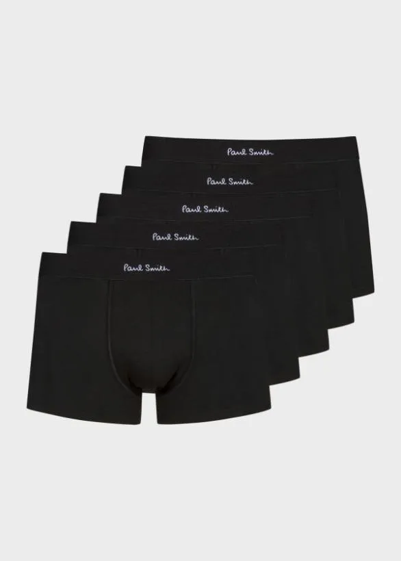 Paul Smith Underwear Boxer Briefs Five Pack Black 8211 Mens