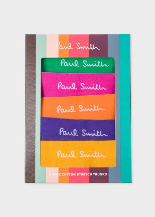 Paul Smith Underwear Boxer Briefs Five Pack Black 8211 Mens
