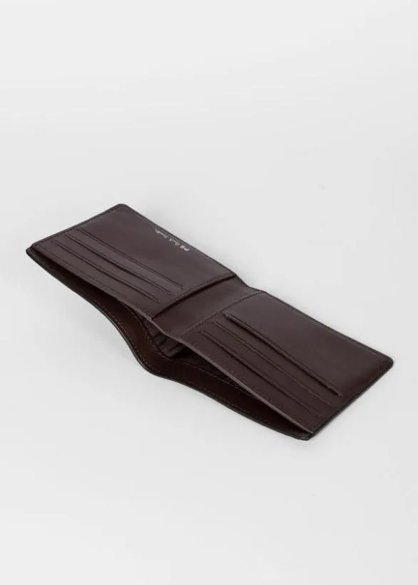 Paul Smith Wallets 039Broad Stripe Zebra039 Billfold Wallet Black 8211 Mens