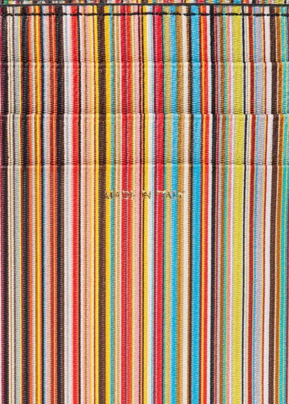 Paul Smith Wallets 039Signature Stripe039 Interior Credit Card Wallet Signature Stripe 8211 Mens