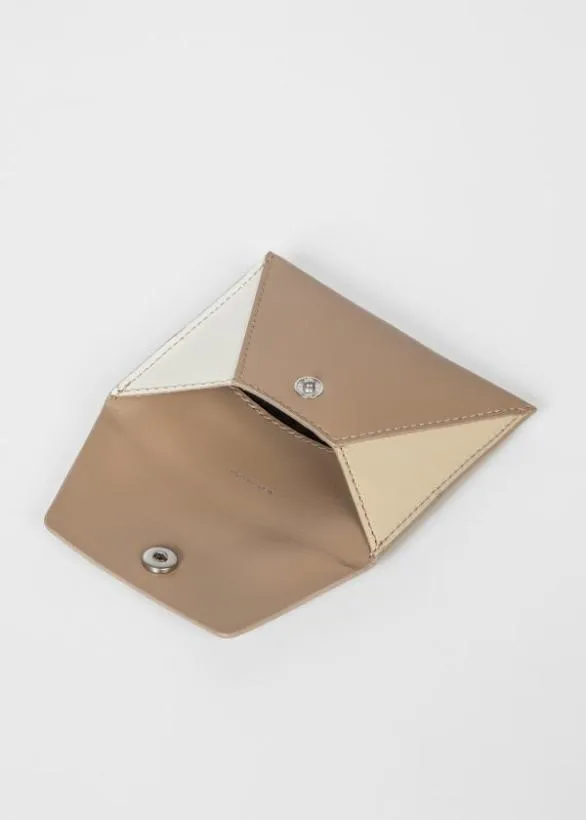 Paul Smith Wallets Envelope Credit Card Wallet Ecru 8211 Mens
