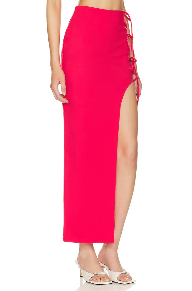 Penrose Asymmetric Skirt Lipstick Red Women Lovers and Friends Skirts Penrose Asymmetric Skirt Lipstick Red Women Lovers and Friends Skirts