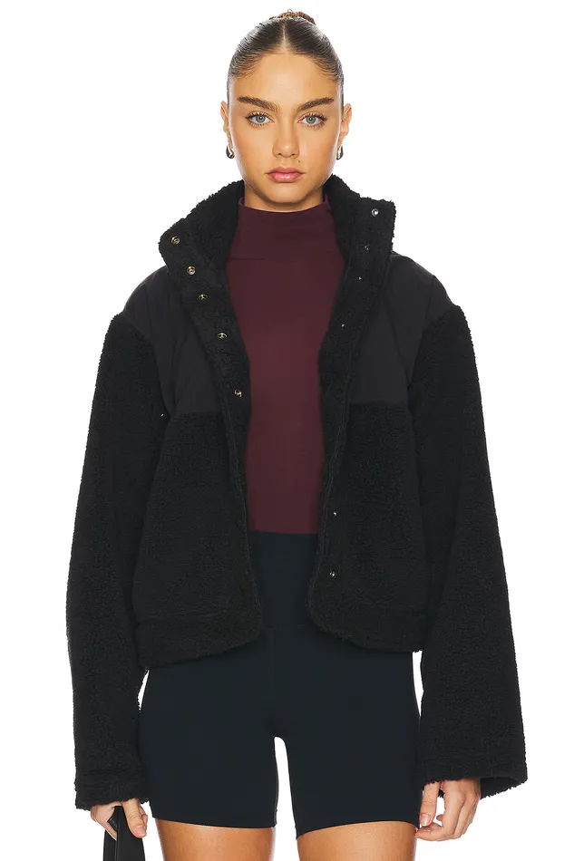 Peyton Jacket Black Women Lovers and Friends Jackets and Coats