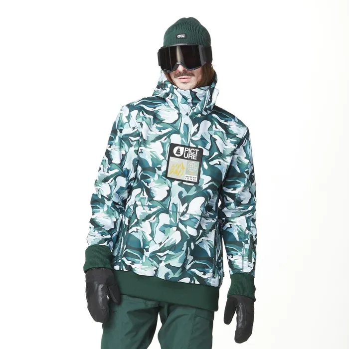 Picture Organic Clothing Parker Printed Jkt Men Snow Jackets