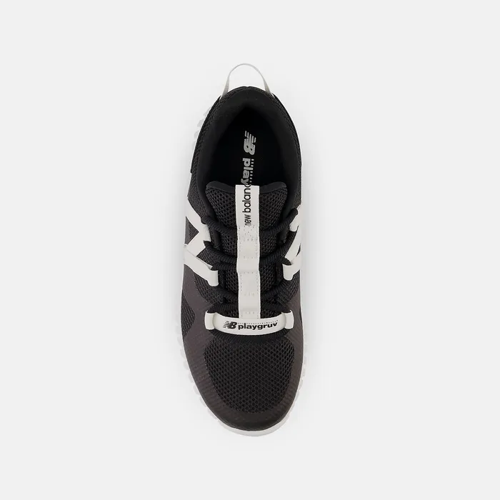 PLAYGRUV v2 Bungee Black with White Size 35 8211 7 New Balance Kids