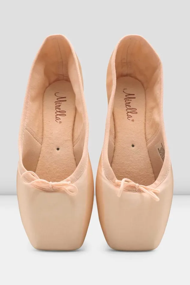 Pointe Bloch Adult Mirella Whisper Pointe Shoes Pink Satin