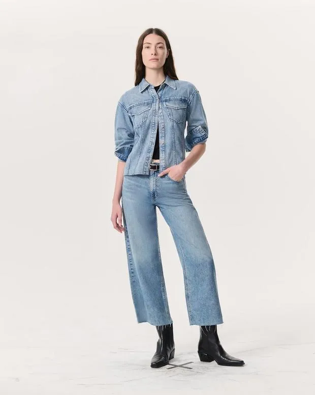 rag and bone Featherweight Andi AnkleLength Jeans Beacon Women FeatherweightJeans