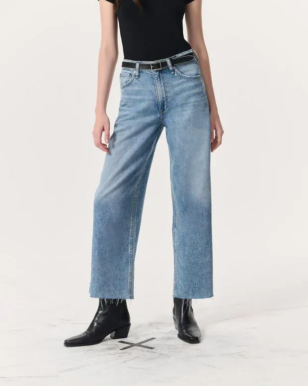 rag and bone Featherweight Andi AnkleLength Jeans Beacon Women FeatherweightJeans