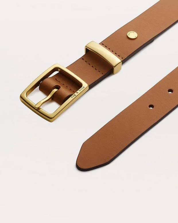 rag and bone Handbags Women X Boyfriend Leather Belt Tan