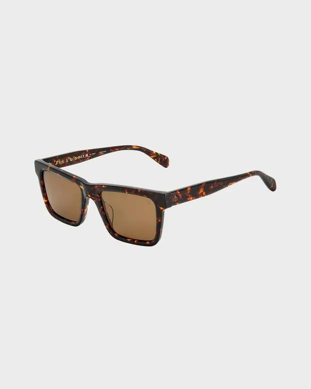 rag and bone Sunglasses Men Warren GreyHavanaMatte Black