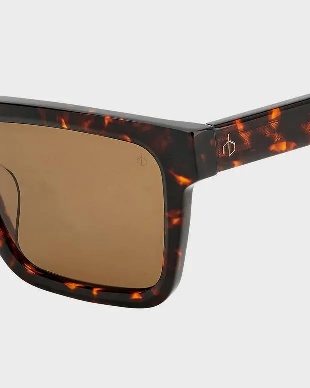 rag and bone Sunglasses Men Warren GreyHavanaMatte Black