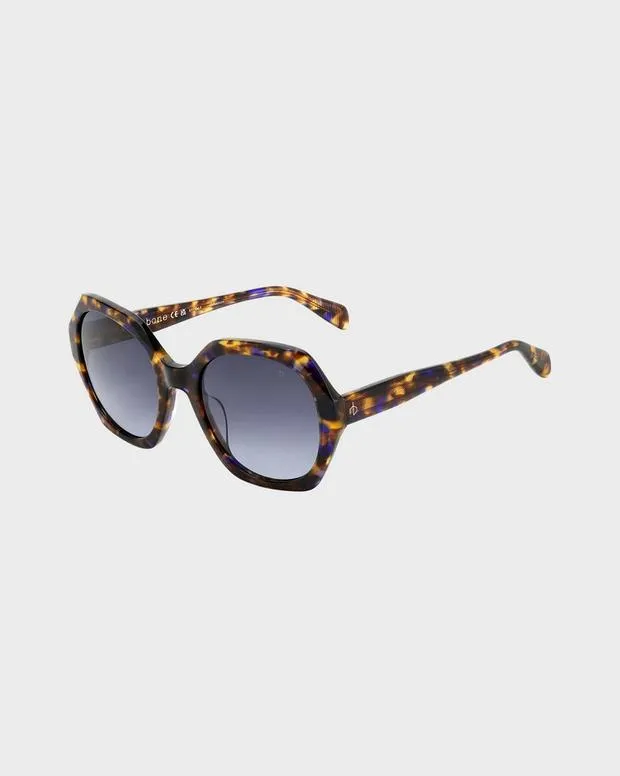 rag and bone Sunglasses Women Annalise BlackBurgundyBrown Blue Havana