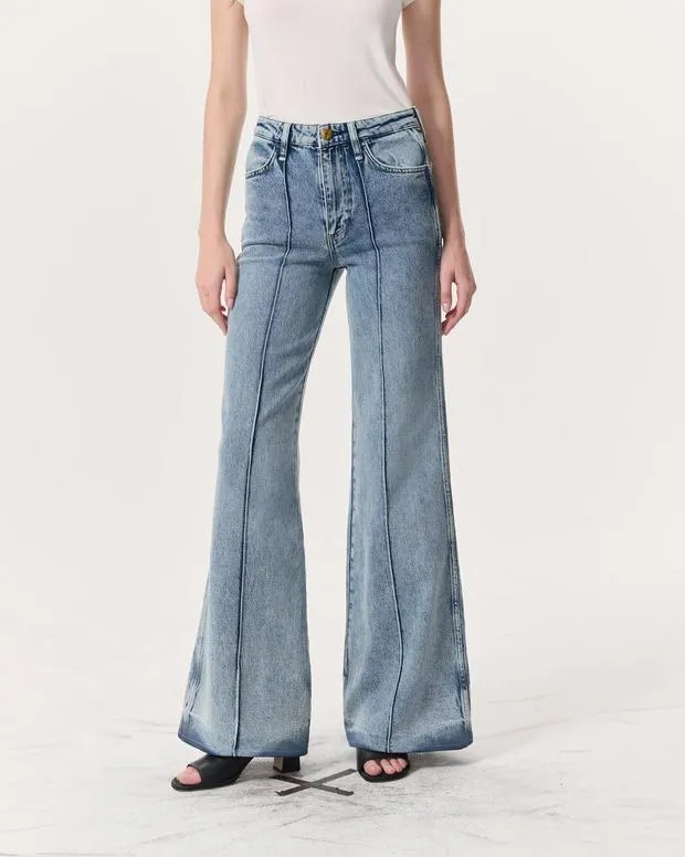 rag and bone WideLeg and BarrelJeans Women Skylar WideLeg Flare Jeans Clementine