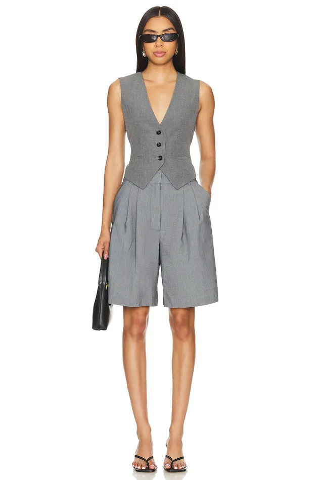 Raissa Short Grey Women Lovers and Friends Shorts Raissa Short Grey Women Lovers and Friends Shorts