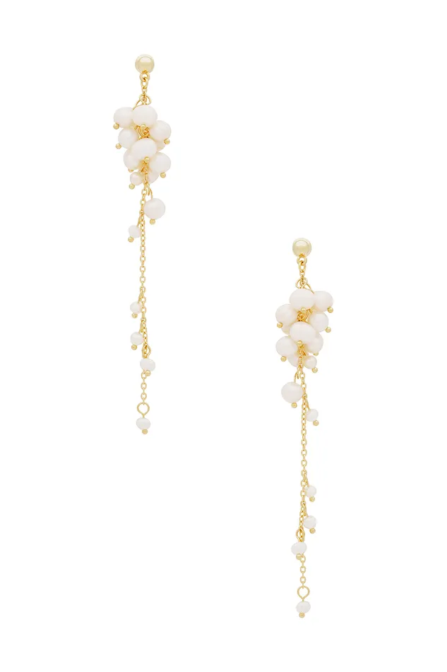 Rana Earrings Pearl Women Lovers and Friends Jewelry