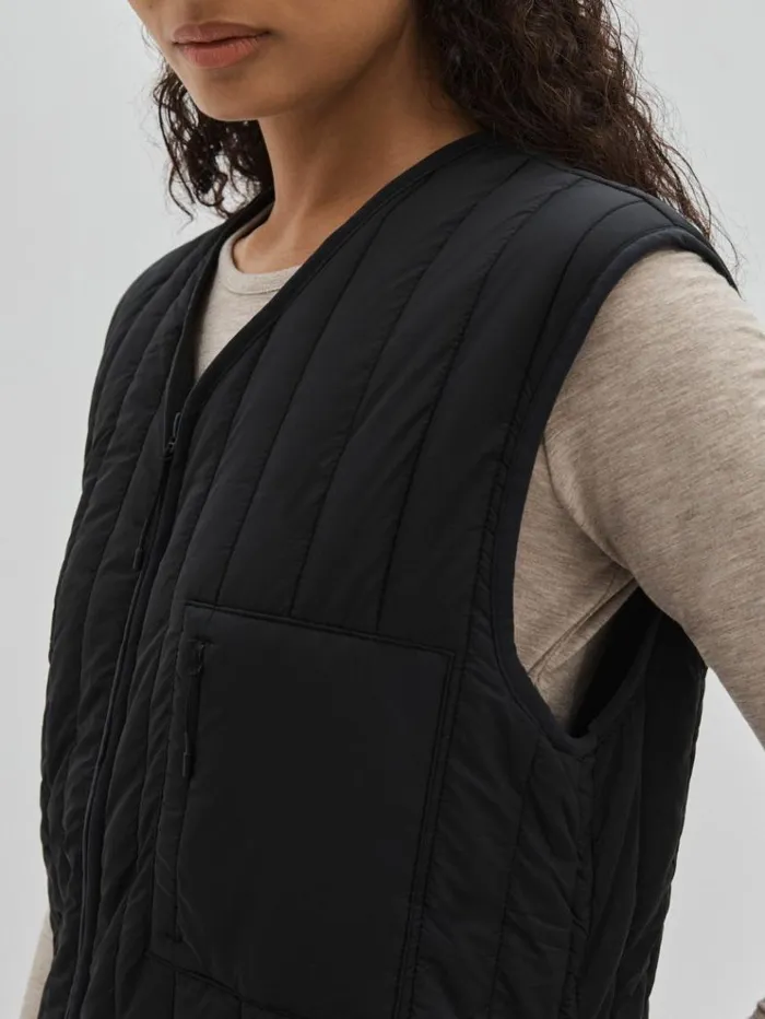 REISS Blazers and Jackets Women Rains QuiltedShell Gilet Navy
