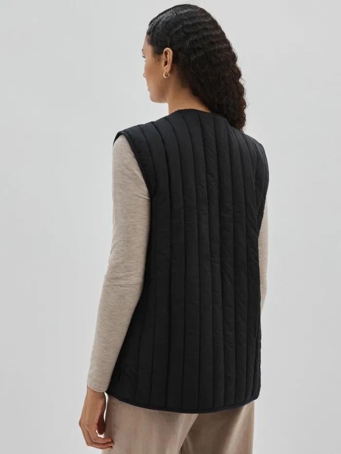 REISS Blazers and Jackets Women Rains QuiltedShell Gilet Navy